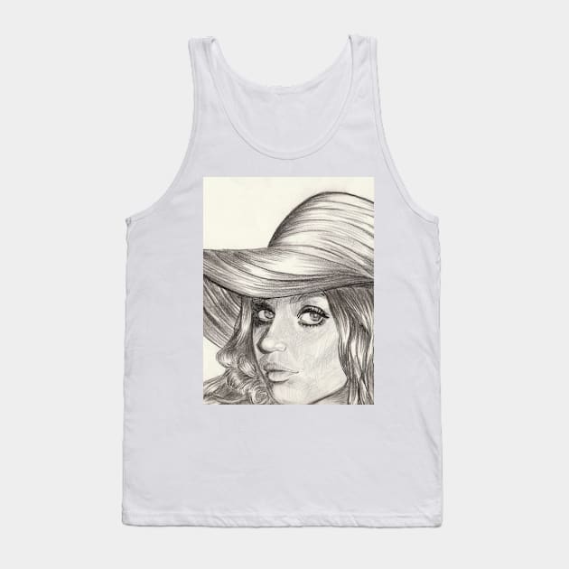 Mila Kunis Tank Top by Svetlana Pelin